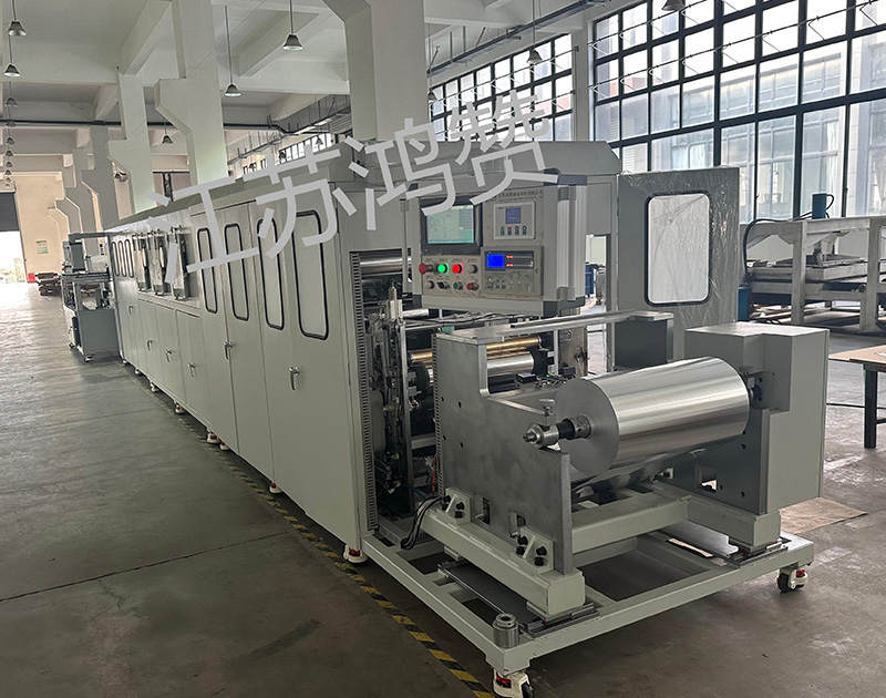 铝蜂窝涂胶叠块自动化设备